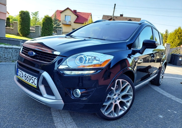 Ford Kuga cena 44900 przebieg: 229000, rok produkcji 2012 z Poręba małe 436